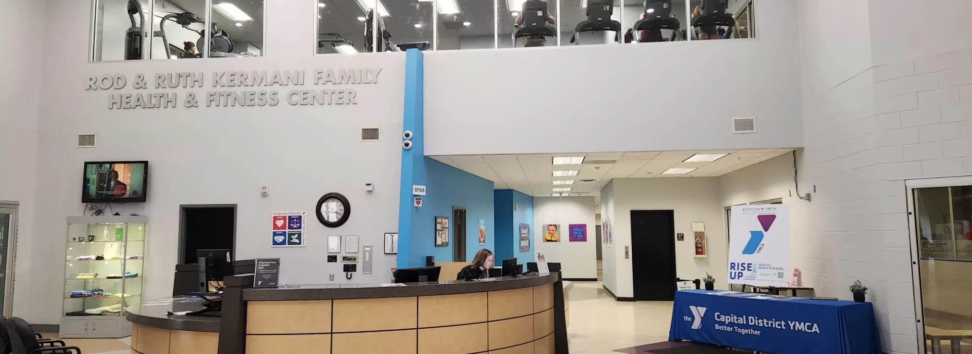 woman sitting at desk
