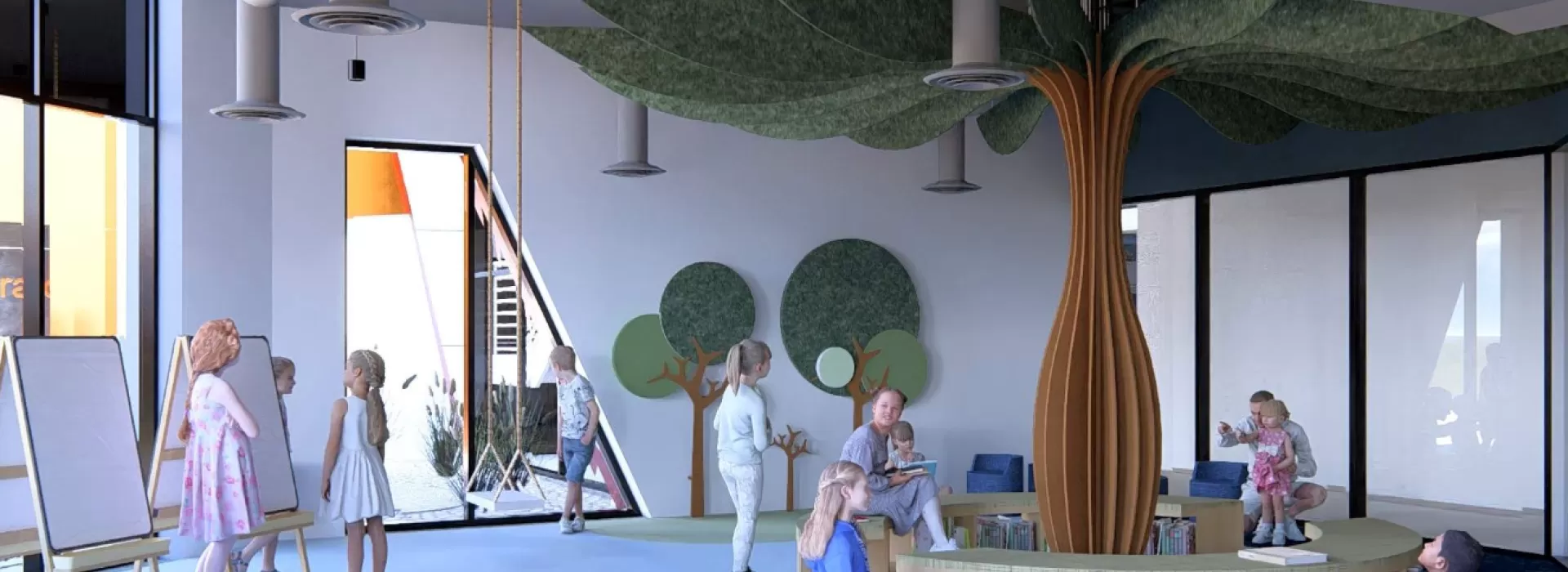 Child area rendering