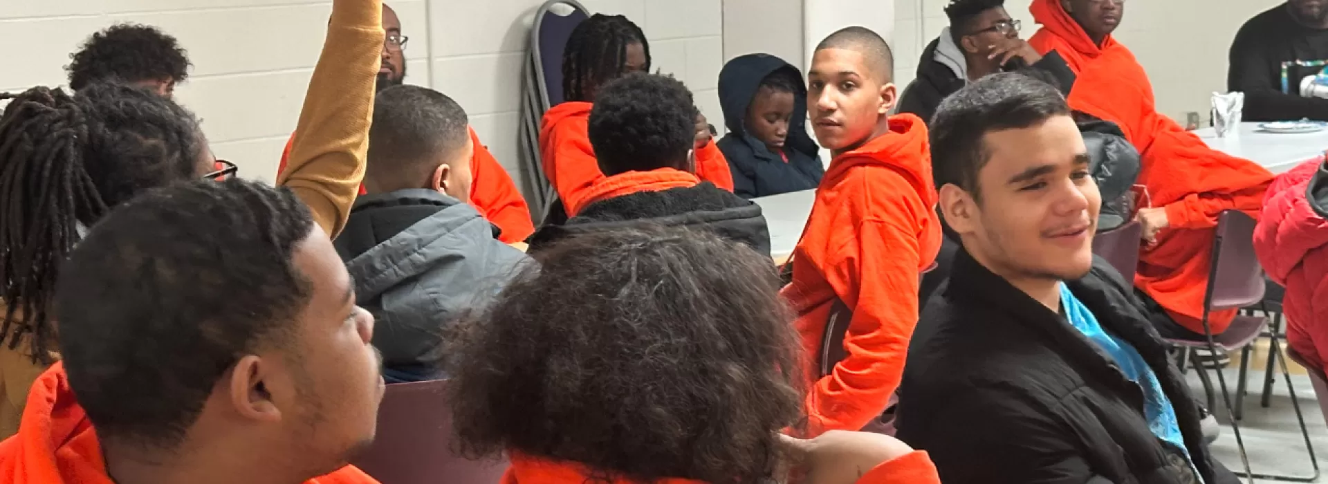 Teens participating in BYMOC