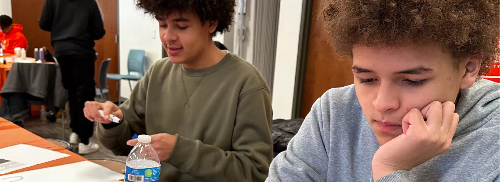 Teens participating in BYMOC