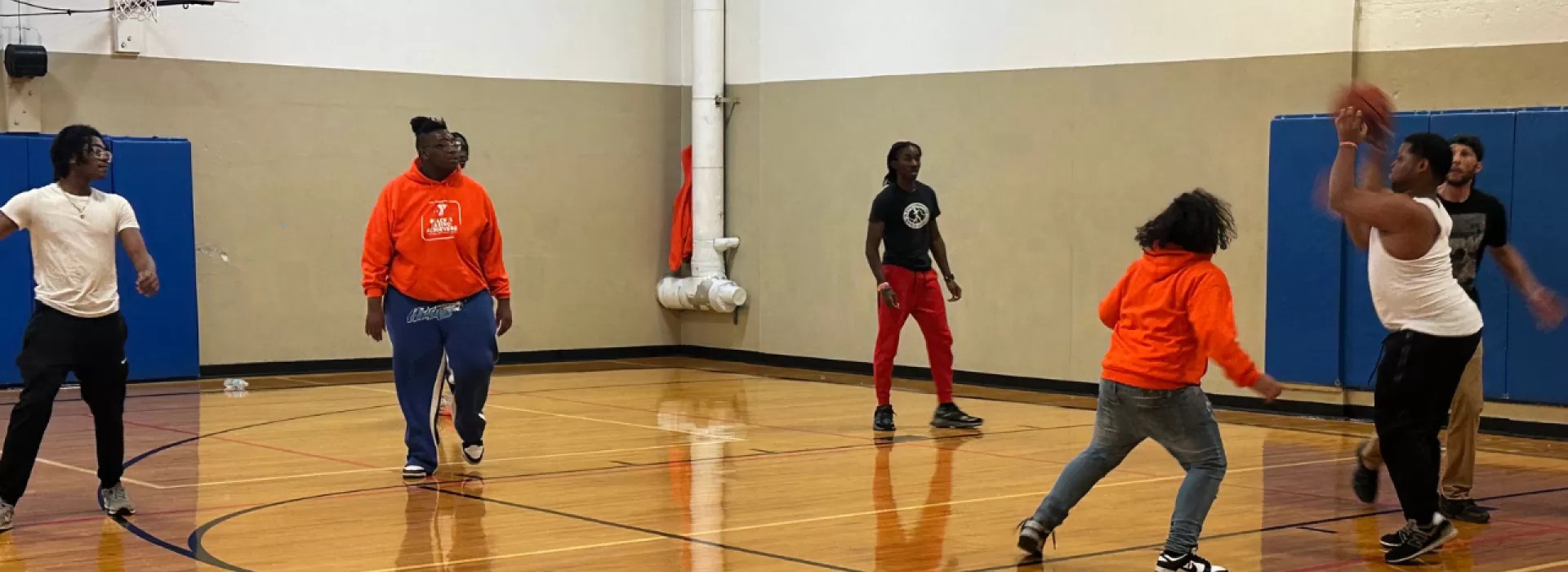 Teens participating in BYMOC